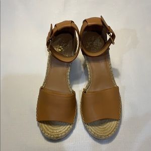 Brand new Vince Camuto tan sandals,